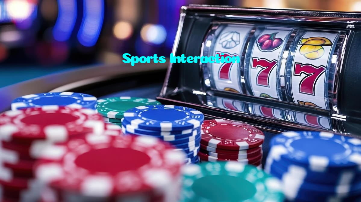 Sports Interaction casino presented on mobile device in Pakistan with slots and live games
